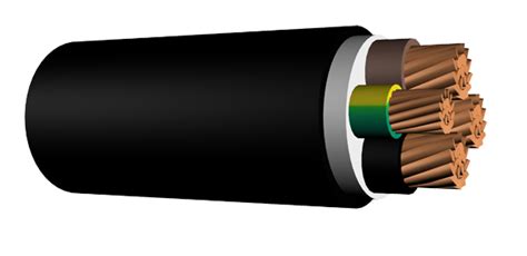 Hes 3x95+50 NYY (YVV) Alçak Gerilim Yer Altı Enerji Kablosu 1 .